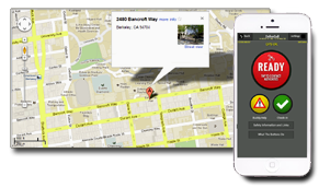 GPS location of person in distress